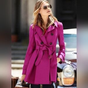 Small Vince Camuto Double Breasted Waterproof Trenchcoat